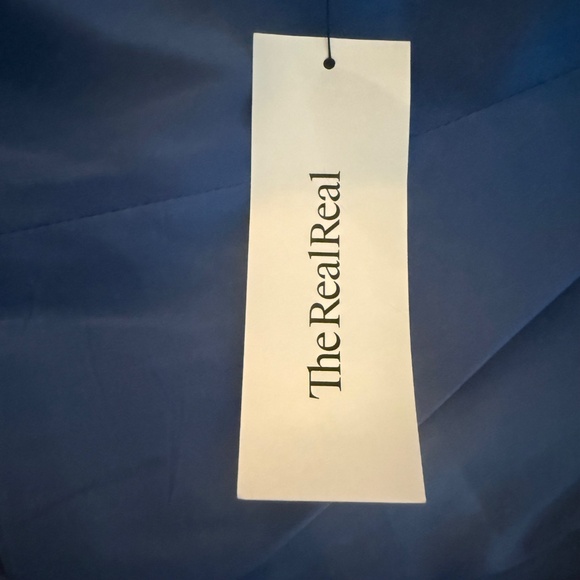 AUTHENTIC FLAWLESS Altuzarra Fenice blue gingham Seersucker Blazer Size 34 - Picture 10 of 16